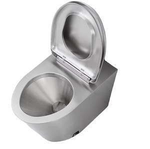 Profondo <span class=keywords><strong>disegno</strong></span> pesante bagno in arabica toilette resistente 304 acciaio inossidabile piscio <span class=keywords><strong>Wc</strong></span> tazza del water - Product Image 2