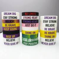 Bracelets en silicone personnalisés à thème religieux pour femmes et hommes, bracelets de sport en silicone imperméables, bracelet en caoutchouc, produit promotionnel