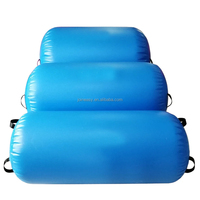 Rouleau gonflable en PVC durable et portable pour la gymnastique, la danse, l'entraînement à l'équilibre et la pratique du cheerleading