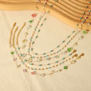 New Fashion Bridal Gold Stainless Steel Fish Bone <b>Wing</b> Horse Flower Pendant Necklace <b>Earrings</b> Jewelry Set for Women - Product Image 1