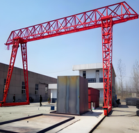 Pont roulant monopoutre électrique mobile MH avec palan monté sur rail 5T-30T, type treillis, commande au sol et à distance, roulement de moteur