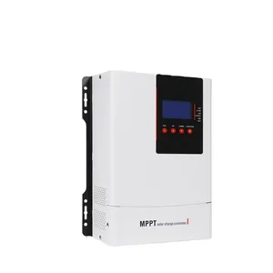 NOVA MPPT Regulator Pengisi Daya Tenaga Surya, Regulator Pengisian Daya Panel Surya 12V 24V 48V DC Pengatur Waktu Otomatis Kontrol Lampu