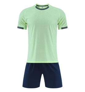 Set di Maglie da <span class=keywords><strong>Calcio</strong></span> Uomo 24-25 di Alta Qualità con Stampa a Trasferimento Termico, <span class=keywords><strong>Rosa</strong></span> e Nero, Traspiranti e ad Asciugatura Rapida - Product Image 6