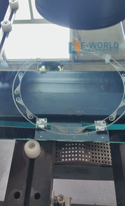 Machine de sablage laser CNC à commande PLC pour verre, haute précision, haute vitesse, élimination facile des déchets de verre, garantie de la santé des opérateurs - Product Image 6
