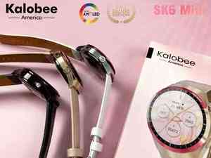 Montre connectée SK6 Mini pour femme avec appels Bluetooth, suivi de santé, suivi sportif, fonction boussole, étanchéité IP67 pour utilisatrices de montres intelligentes - Product Image 5