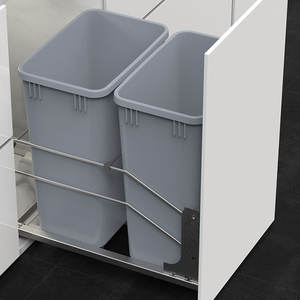 <span class=keywords><strong>Poubelle</strong></span> de rangement dans la cuisine personnalisée en PP intégré <span class=keywords><strong>Poubelle</strong></span> <span class=keywords><strong>Poubelle</strong></span> à tirer dans le tiroir de l'<span class=keywords><strong>évier</strong></span> à usage domestique - Product Image 1