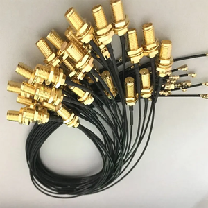 Fabbrica RP polarità inversa SMA paratia femmina a connettore U.fl connettore Ufl gruppo cavo WIFI con cavo Pigtail da 1.13mm - Product Image 2