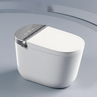 WC intelligent électrique monobloc haute résistance pour bâtiments commerciaux