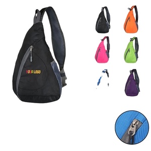 Mini Cross Body <b>Backpack</b> for Men and Women <b>Small</b> Day Bag with Sling Design for Everyday Use or As a Stylish Promotional Item - Product Image 1
