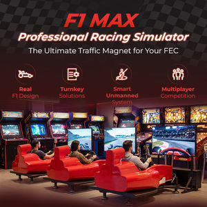 Simulateur de course sportive RenixSim F1 MAX Esports Motion Racing, configuration complète commerciale, volant à entraînement direct, cockpit de simulation de conduite automobile - Product Image 3