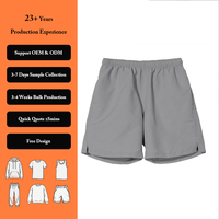 Shorts de plage extensibles personnalisés pour hommes, shorts de surf, maillots de bain, shorts de natation avec cordon de serrage