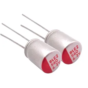 Capacitor eletrolítico sólido de alumínio, venda de alta qualidade 6.3v 560uf