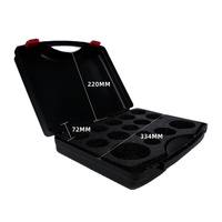 Boîte à outils en plastique personnalisable de petite taille pour organiser les accessoires de pêche et l'équipement de plein air, OEM et ODM pris en charge, résistante à la poussière