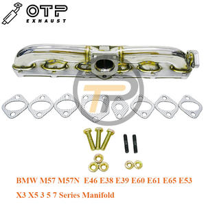 Tubo de escape OTP, accesorio para BM * Racing Tur, colector M57, M57N, E60, E61, X5, 3.0D, 2.5D, 325D, <span class=keywords><strong>330D</strong></span>, 525D, 530D - Product Image 2