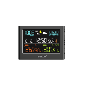 Trạm thời tiết kỹ thuật số với cảm biến ngoài trời không dây, đồng hồ báo thức và giám sát môi trường - Product Image 2
