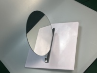 La fábrica produce espejos de cristal plateados a prueba de explosiones redondos personalizados de alta calidad