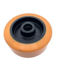 Roue motrice à roulement à billes en polyuréthane Leiyi CBD15 140x55mm pour transpalette électrique, usage en entrepôt, capacité de charge 5000kg