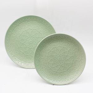 Juego <span class=keywords><strong>de</strong></span> cena <span class=keywords><strong>de</strong></span> <span class=keywords><strong>gres</strong></span> moderno y elegante <span class=keywords><strong>de</strong></span> 12 piezas con decoración <span class=keywords><strong>de</strong></span> superficie en relieve diseño único nórdico muestras gratis para ver - Product Image 3