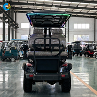 Voiturette de golf chinoise Robetaa 6 places à batterie lithium, modèle surélevé 4+2, pour la chasse, vente en gros, prix