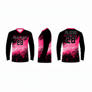 Maillot à manches longues pour hommes Maillot de motocross personnalisé Maillot de course de descente - Product Image 1