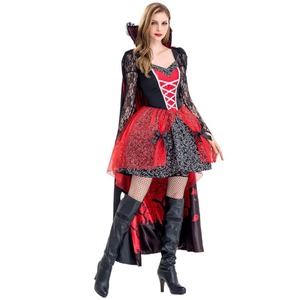 <span class=keywords><strong>Disfraz</strong></span> de <span class=keywords><strong>Bruja</strong></span> de Halloween, <span class=keywords><strong>Disfraz</strong></span> de Vampiro para Cosplay, Capa, <span class=keywords><strong>Disfraz</strong></span> de <span class=keywords><strong>Zombie</strong></span> para Fiesta de Carnaval, Vestido de Reina Demonio para Mujer - Product Image 2