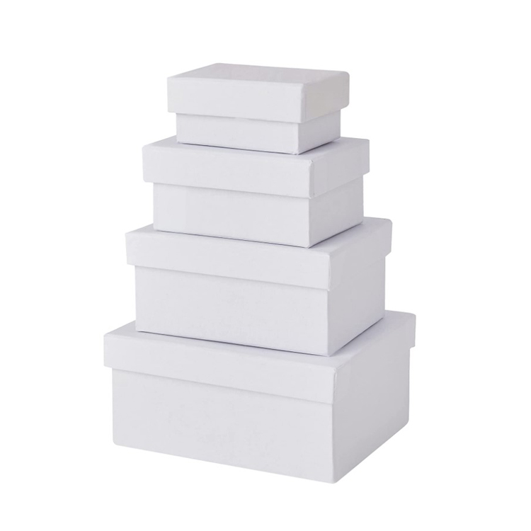 Multipurpose Rectangular Gift Boxes Small Storage Box Assorted Sizes Toys Gift Packaging