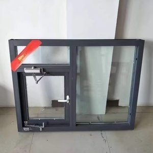 Thép cố định cửa sổ chống cháy dày lên cách nhiệt di chuyển chống cháy an toàn chống khói thiết kế mới - Product Image 3