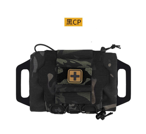 Bolsa de Supervivencia Vacía DFS0815 Azul Negro Caqui CP Camuflaje, Bolsa Médica IFAK, Bolsa de Primeros Auxilios Molle EMT - Product Image 3