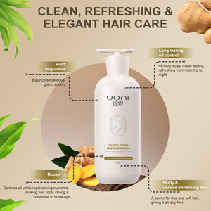 Set de Cuidado Capilar al por Mayor, Marca Privada, Champú Anticaspa y Antipicazón, Control de Grasa con Jengibre, Champú Sin Sulfatos <span class=keywords><strong>para</strong></span> Uso Doméstico - Product Image 3