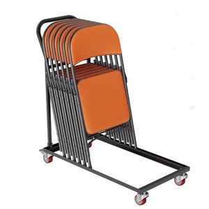 Multi Funtion Vergaderruimte Zwart Metalen Stoel Opbergkar - Product Image 1