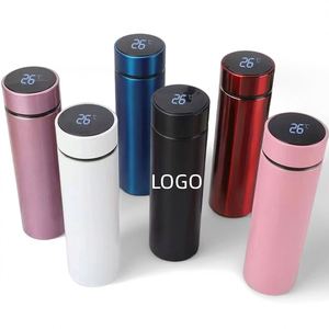 Termo de Acero Inoxidable Personalizado, Botella de Agua con Aislamiento al Vacío, Taza Térmica Inteligente para Viajes - Product Image 1