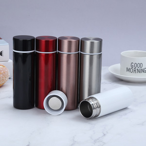 Vaso Aislado de Doble Capa de Acero Inoxidable 304 de Alta Gama, Minimalista, Mini Vaso Portátil de Bolsillo para Estudiantes, de Pequeña Capacidad - Product Image 1