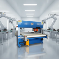 Machine de découpe automatique de semelles de chaussures à tête mobile, presse hydraulique industrielle haute efficacité pour la production de chaussures