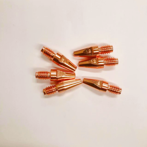Vente en gros Pointe de contact <span class=keywords><strong>FRONIUS</strong></span> 42,0001,6467,10 Pointe de contact M8x1.5 M8 * 32*1.2mm Accessoires de soudage CuCrZr Cuivre - Product Image 3