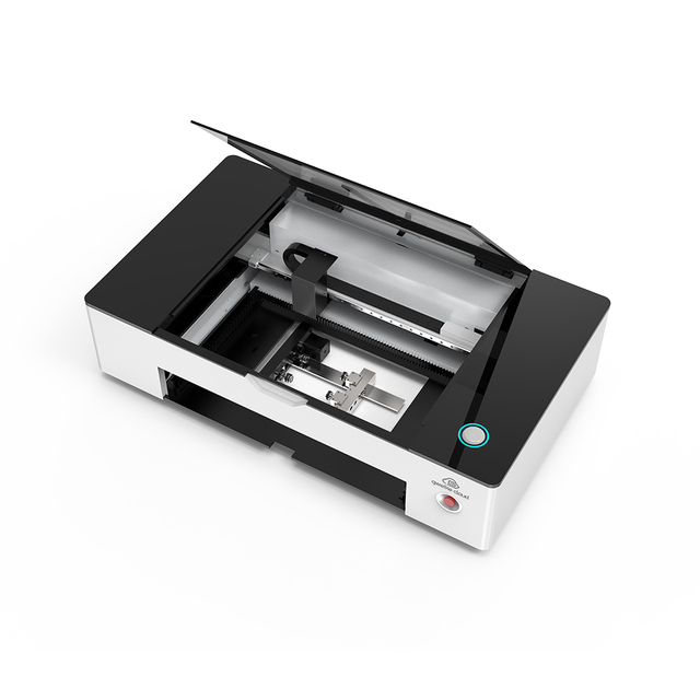 Gweike RF Metal Tube Laser Cutter Engraver with Rotary Glass Wood Acrylic Engraver Flux XTool Laser Engraving Cutting Machine
