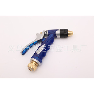 Pistola de agua de alta presión Hailan con conexión rápida, color azul, para lavado de autos y limpieza ligera. - Product Image 3