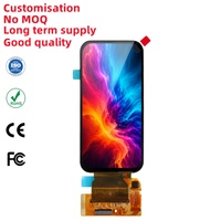 شاشة عرض AMOLED تعمل باللمس مقاس 4.39 بوصة بدقة 568×1210 مع وحدة MIPI ثنائية المسار SD5207 للهواتف الذكية والأجهزة القابلة للارتداء
