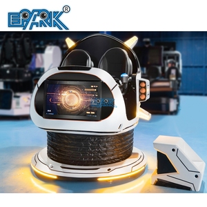 ماكينة محاكاة الواقع الافتراضي <span class=keywords><strong>VR</strong></span> باندا مغامرة لعدة لاعبين ماكينة ألعاب ذات 2 مقعد كرسي سينما 9d الواقع الافتراضي - Product Image 3