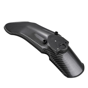 Parafango Anteriore Moto in PP Effetto Fibra di Carbonio 320*170*40 per Accessori Modifica Yozma 10 - Product Image 1