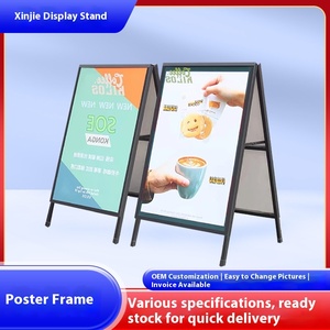 Đơn và hai mặt gấp Poster hiển thị đứng KT Hội Đồng Quản trị ngoài trời xách tay sắt dấu hiệu quảng cáo cho cửa hàng khuyến mãi - Product Image 3