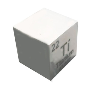 Cubes en titane pur 99.6% <span class=keywords><strong>Ti</strong></span> 24.5*24.5*24.5mm Cubes pour collection - Product Image 5