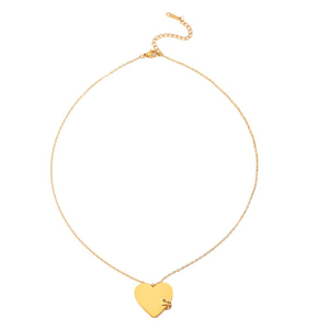G4756 Collana con Ciondolo a Cuore Apribile in Acciaio Inossidabile per Incisione Laser, per Figlia, Madre, Nipote, <span class=keywords><strong>Amante</strong></span> - Product Image 5