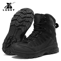 Vente directe d'usine, bottes tactiques de haute qualité pour hommes, bottes de randonnée de loisirs en plein air