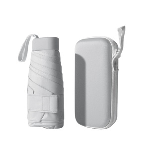 Beau parapluie promotionnel de capsule d'ombre de 5 plis parapluie léger de protection UV avec le logo adapté aux besoins du client - Product Image 2