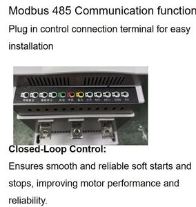 Khởi động mềm 11Kw 380V bên ngoài Contactor để bảo vệ <span class=keywords><strong>AC</strong></span> động cơ máy - Product Image 3