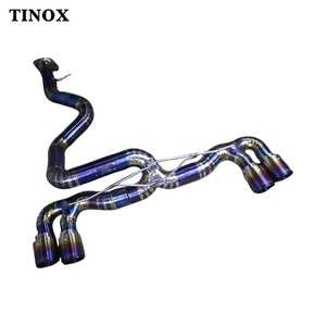 ปรับแต่งระบบท่อไอเสียแบบ Catback สำหรับ BMW ซีรีส์ 1 รุ่น E82 1M พร้อมปลายท่อคู่ - Product Image 3