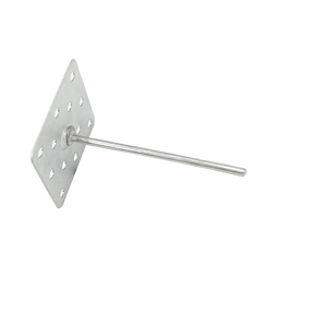 Clavos de Fijación Perforados para Aislamiento con Base Cuadrada de 0.8mm de Espesor y Vástago de 2.0mm de Diámetro para Paredes Divisorias Ligeras - Product Image 4