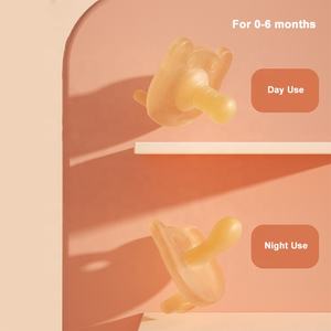 En İyi Eko-Silikon BPA İçermeyen Doğal Emzik, Kız Bebekler İçin Sakinleştirici, 0-12 Ay Emzirme Gündüz ve Gece - Product Image 3