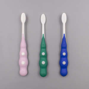 Cepillo de dientes para niños, cabezal pequeño, cerdas suaves, mango antideslizante, cepillo de dientes manual JSM-KT03 - Product Image 3
