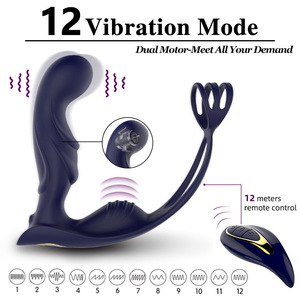 Nouveaux jouets anaux, vibromasseur pour la prostate, jouet sexuel pour femmes, silicone+ABS, étanche, vibromasseur pour culotte - Product Image 1